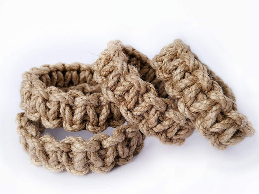 Braided Curtain Tiebacks for Drapes, Rustic Curtain holdbacks Set of 4, Handmade Curtain Ties for Sheer/Light V1259-DP01-A-2040