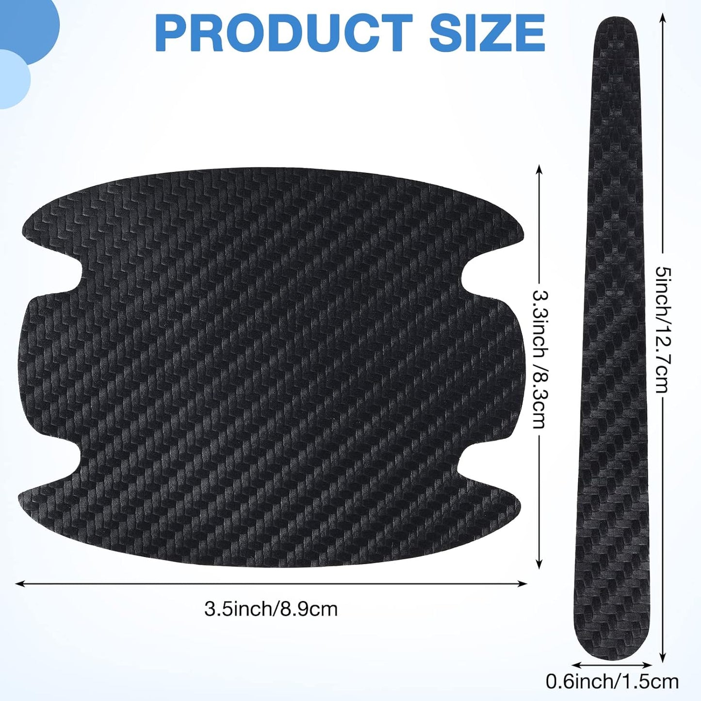 16 Pieces Car Door Handle Scratch Protector Car Door Handle Sticker Cover Scratches Protective Films Car Door V1259-DP01-A-2042