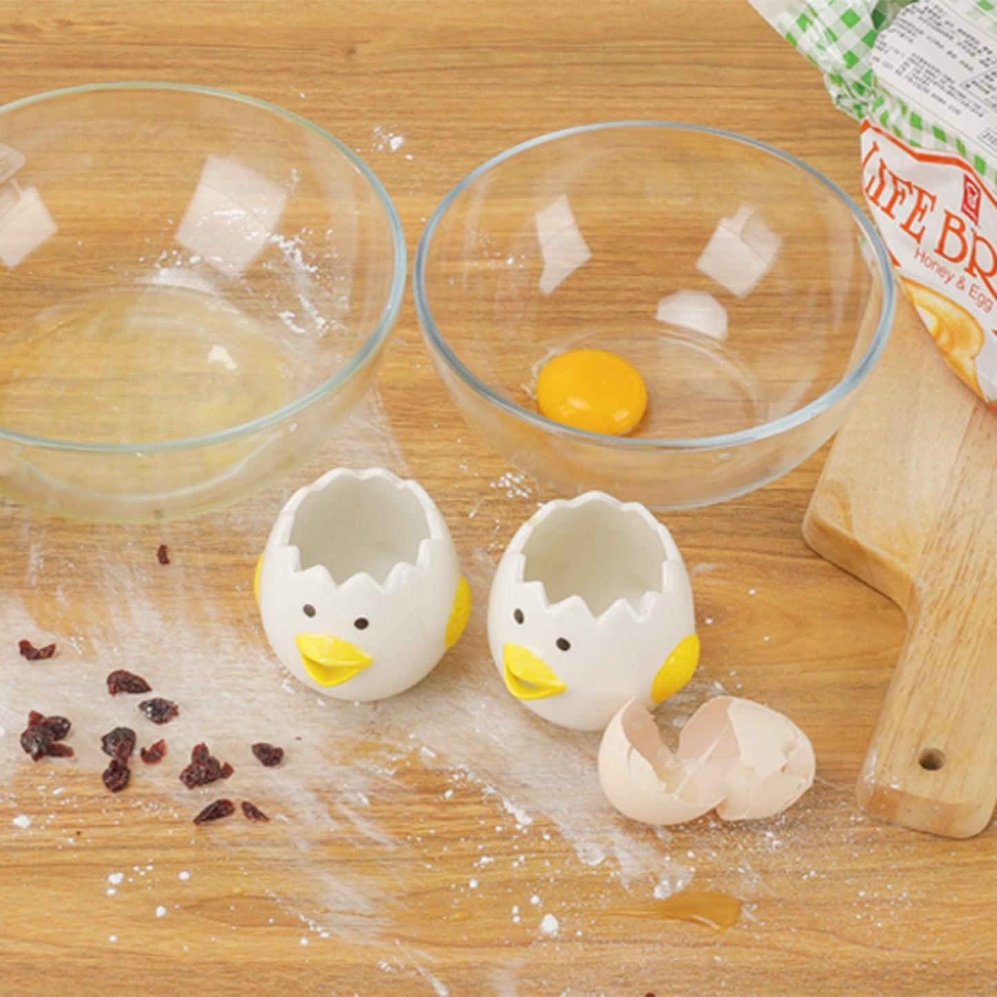 Egg Separator Egg Yolk White Separator Kitchen Gadgets Baking Tool V1259-DP01-A-2051