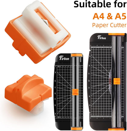 Paper Cutter Replacement Blade with Automatic Security Safeguard Design for A4 Black and White Paper Trimmer V1259-DP01-A-2058