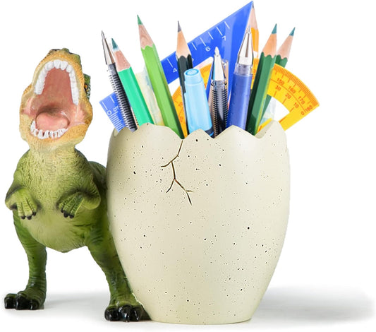 Dinosaur Pen Holder for Desk, Pencil Holder, Cute Fashion Desk Organizers and Accessories, Office Supplies V1259-DP01-A-2065