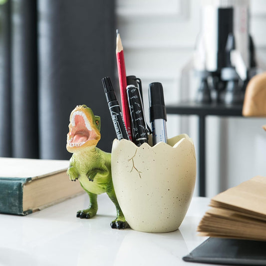 Dinosaur Pen Holder for Desk, Pencil Holder, Cute Fashion Desk Organizers and Accessories, Office Supplies V1259-DP01-A-2065