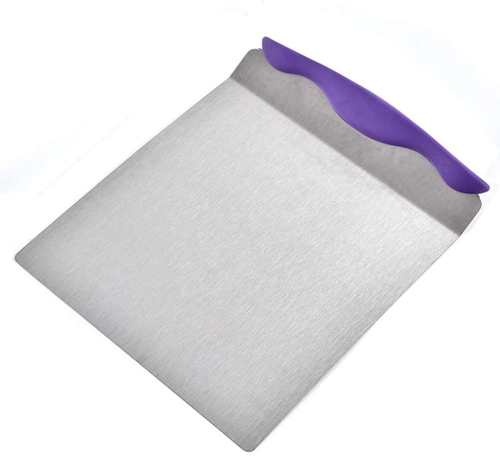 Cake Safe Lifter Stainless Steel Pizza Transfer Shovel Square Cake Tray Moving Plate Tool Cookie Spatula V1259-DP01-A-2066