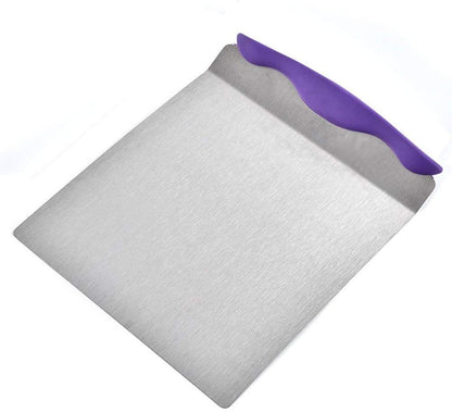 Cake Safe Lifter Stainless Steel Pizza Transfer Shovel Square Cake Tray Moving Plate Tool Cookie Spatula V1259-DP01-A-2066