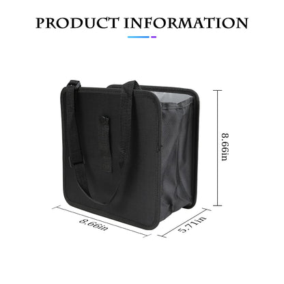 Foldable Car Trash Can, 1.85 Gallons Hanging Waterproof Leakproof Trash Can Storage Bag for Car with Large V1259-DP01-A-2075