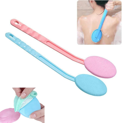 2 Pack 15 Inch Easy Lotion Applicator, Back Rubs Massager Bath Brush, Extra Long Handle, Easily Self Apply V1259-DP01-A-2087