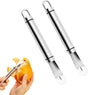2PCS Stainless Steel Orange Peeler, Grapefruit Peeler, Easy to Peel, Long Handle Orange Citrus Peeler Tool, V1259-DP01-A-2097