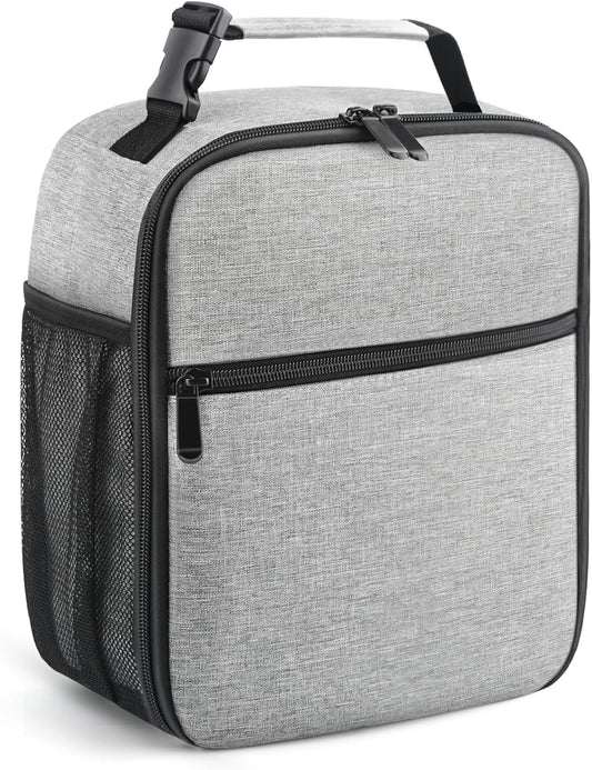 Lunch Bag for Men/Women, Reusable Lunch Box for Adult, Small Insulated Lunch Box, Lunch Tote Bag for Office, V1259-DP01-A-2140