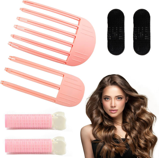 6Pcs Volumizing Hair Clips - Hair Volume Clips for Fluffy Bangs, Spong Bun Updo Volumizing Hair Root Clips V1259-DP01-A-2168