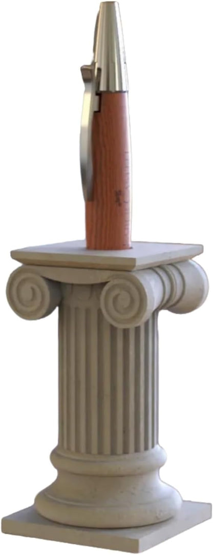 Elegant 3D Printed Column Pen Holder, Pencil Holder Desk Organizers, Office Supplies Decorations Idea Gift V1259-DP01-A-2200