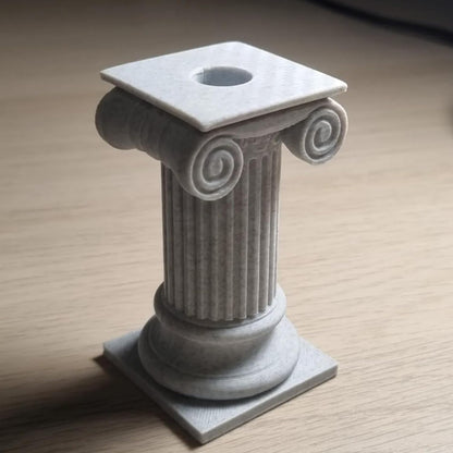 Elegant 3D Printed Column Pen Holder, Pencil Holder Desk Organizers, Office Supplies Decorations Idea Gift V1259-DP01-A-2200