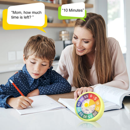 60 Minute Visual Timer for Classroom Kids Teachers, 4-Inch Countdown Timer for Kitchen Cooking, Toddler, V1259-DP01-A-2209