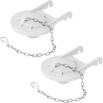 2 Pack Toilet Flapper Replacement Compatible with American Standard 738920-0070A 3-Inch Flapper Assembly, V1259-DP01-A-2252
