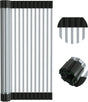 Roll Up Dish Drying Rack, Extra Large Dish Rack Over The Sink, Multipurpose Stainless Steel Rollup Sink Matt V1259-DP01-A-2257