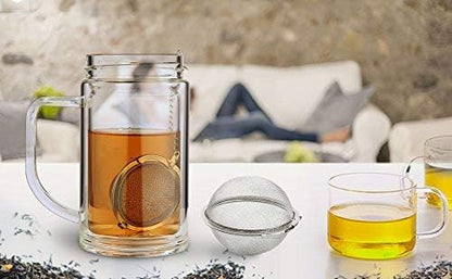 Store 2pcs Stainless Steel Mesh Tea Ball Inch Tea Strainers Tea Strainer Filters for Tea (2.1 inches) V1259-DP01-A-2310