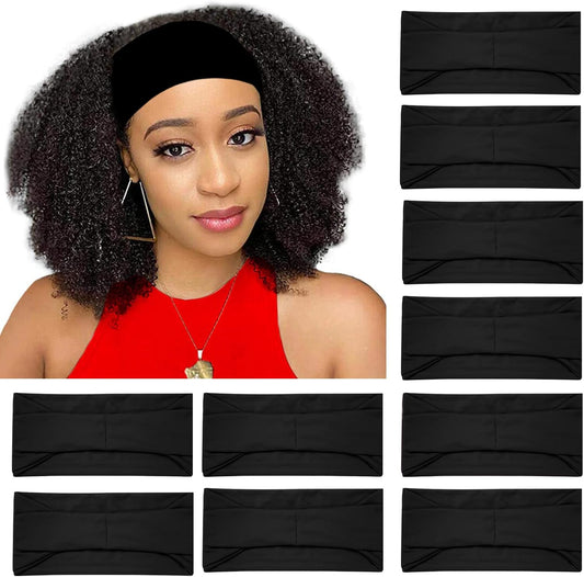10 Pack Wide Headbands for Women, Workout Yoga Running Sports Headband Elastic Hair Bands, Boho Non Slip V1259-DP01-A-2320