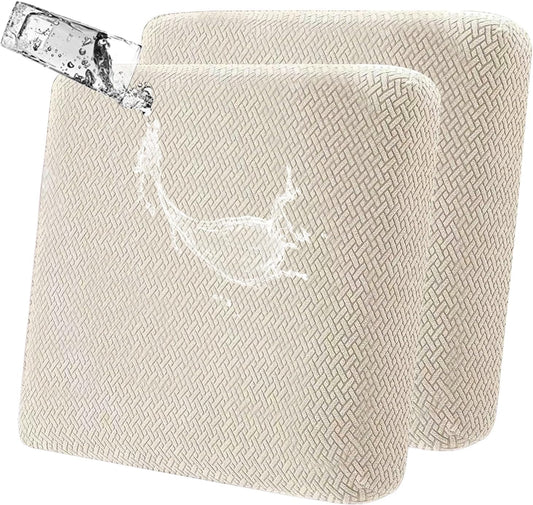 Outdoor Waterproof Couch Cushion Covers, Stretch Individual Patio Chair Cushion Outdoor Seat Cushion Pad V1259-DP01-A-2330