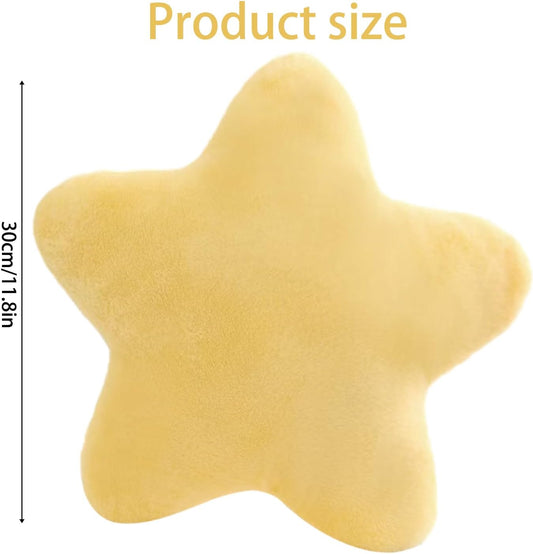 Cute Pillow Cushion Decorative Nursery Stuffed Throw Pillows Yellow Pink Sofa Pillow Cushion Star Plush V1259-DP01-A-2333