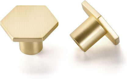 5 Pack Cabinet Knobs Gold Kitchen Drawer Knobs - LS6275GD Gold Cupboard Knobs Kitchen Cabinet Hardware Gold V1259-DP01-A-2358