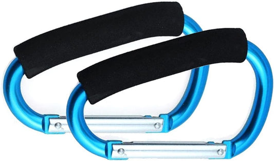 Stroller Hooks by Baby,Large Stroller Hooks for Mommy, 2 pcs Carabiner Stroller Hook Organizer for Hanging V1259-DP01-A-2366