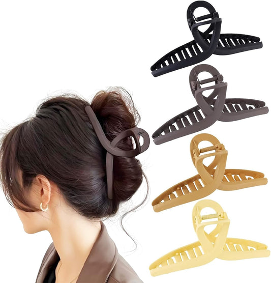 Big Hair Claw Clips - Butterfly Hair Accessories for Women and Girls,Butterfly Claw Clips for Thick Hair - V1259-DP01-A-2383