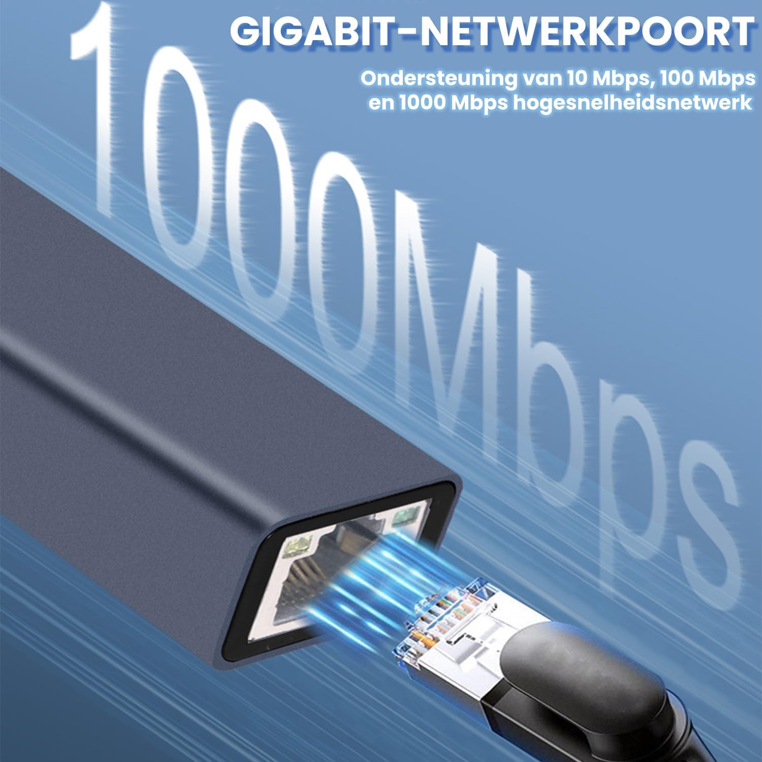 USB C to Ethernet Adapter, 1000Mbps Type C to Ethernet Adapter Ethernet Connector, Driver Free Ethernet V1259-DP01-A-2409