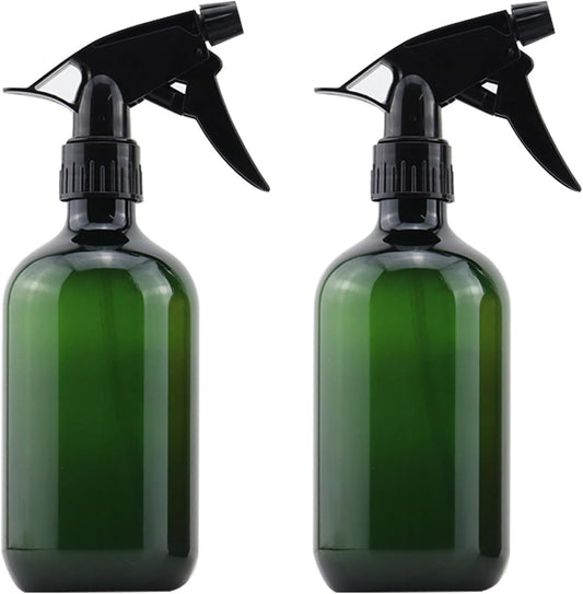 Plastic Spray Bottles 17OZ Empty Spray Bottle 2PCS Refillable Water Squirt Bottles Leakproof Water Spray V1259-DP01-A-2434