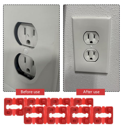 Outlet Spacers Switch and Receptacle Spacer 48 PCS Socket Spacers Plastic Shims for Electrical Box Extender V1259-DP01-A-2438