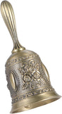 Hand Bell Service Call - Vintage Metal Dinner Bell for Weddings, Seniors, Bedside - 1 Pack V1259-DP01-A-2441