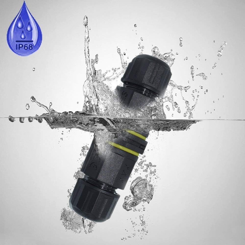 FX Junction Box Outdoor Waterproof IP68 Electrical Cable Connector 2 Way M20 Plug Wire Range 5 to 12mm V1259-DP01-A-2442