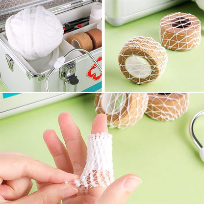 Elastic Tubular Bandage Stretch Net Dressing Retainer Elastic Gauze Bandage Tubular Wound Dressing, 23FT Long V1259-DP01-A-2447