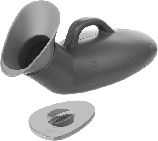 Urinal Bottle Urinals for Men 800ML Plastic Pee Bottle Portable Male Urinals with Spill Proof Lid for Travel V1259-DP01-A-2459