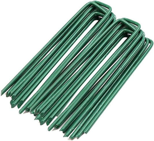 IME Garden Staples U Shaped Ground Anchors Stakes Pegs Pins Spikes for Securing Lawn Farm Sod Barrier V1259-DP01-A-2471