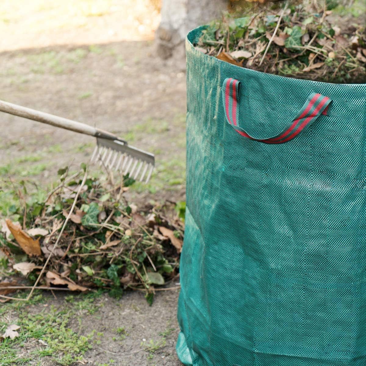 Reusable Gardening Lawn Leaf Bag, 272L, Green, 1 Count V1259-DP01-A-2474