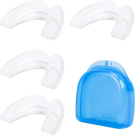 Mouth Guard for Grinding Teeth, Moldable Dental Guard for Night Sleeping - 4 Pack V1259-DP01-A-2499