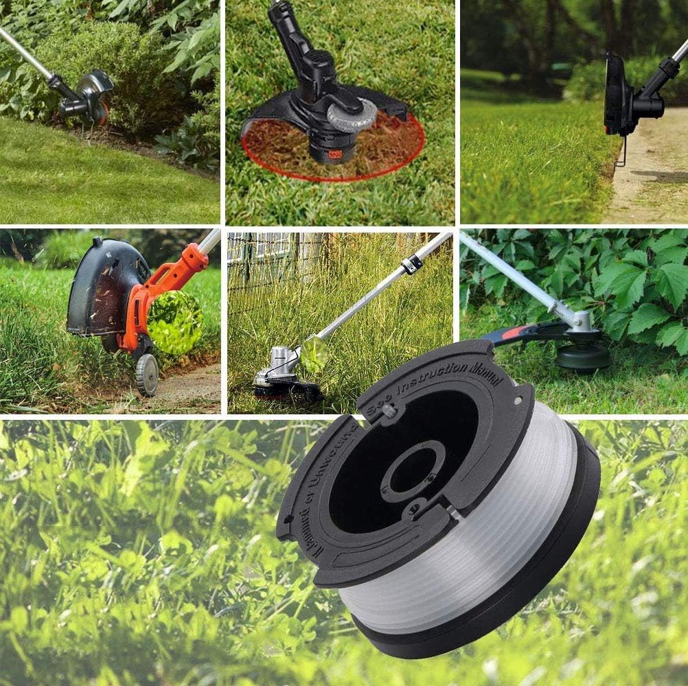 AF-100 String Trimmer Line Replacement - 30ft 0.065 Compatible With Black + Decker Autofeed System - Durable V1259-DP01-A-2511
