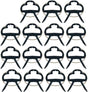 100 Pack Plant Support Clips for Flowers, Vines, Tomatoes - Garden Stem and Stalk Support for Upright Growth V1259-DP01-A-2520