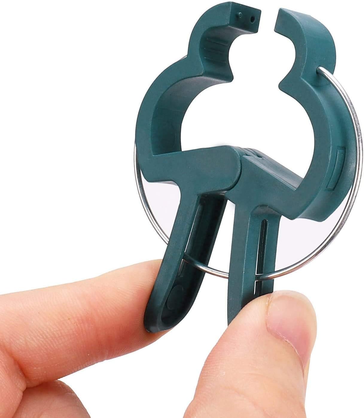 100 Pack Plant Support Clips for Flowers, Vines, Tomatoes - Garden Stem and Stalk Support for Upright Growth V1259-DP01-A-2520