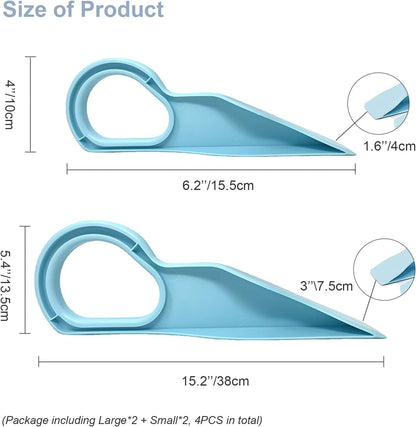 Mattress Lifter Mattress Wedge Elevator, 4 PCS 15.2"x5.4" Ergonomic Mattress Lifter Tool for Changing Sheets V1259-DP01-A-2541