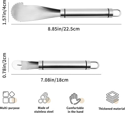Stainless Steel Orange Peeler Tool Grapefruit Knife, Lemon Citrus Peel Cutter Vegetable Slicer Fruit Tools V1259-DP01-A-2581