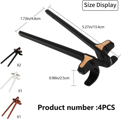 4Pcs Finger Chopsticks, Snack Chopsticks for Gamers Snack Clips Gamepad Accessories Mobile Game Accessories V1259-DP01-A-2593