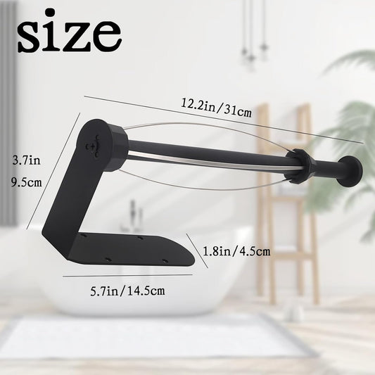 Paper Towel Holder Under Cabinet, Self Adhesive or Drilling, Wall Mount Stainless Steel Paper Towel Rack for V1259-DP01-A-2603