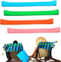 Towel Bands (4 Pack), Stretch Silicone Beach Towel Clips for Beach Pool & Cruise Chairs, Summer Beach Trip V1259-DP01-A-2605