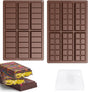2 Pcs Chocolate Bar Mold, Easy Release Silicone Chocolate Molds, Food Grade Non-Stick Dubai Chocolate Mold V1259-DP01-A-2607