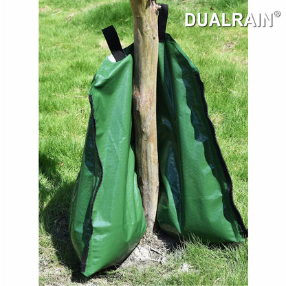 20 Gallon Zipper Watering Bags (2 Pack) - Automatic Irrigation Drippers for New Plant Trees Trunk V1259-DP01-A-2620