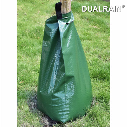 20 Gallon Zipper Watering Bags (2 Pack) - Automatic Irrigation Drippers for New Plant Trees Trunk V1259-DP01-A-2620