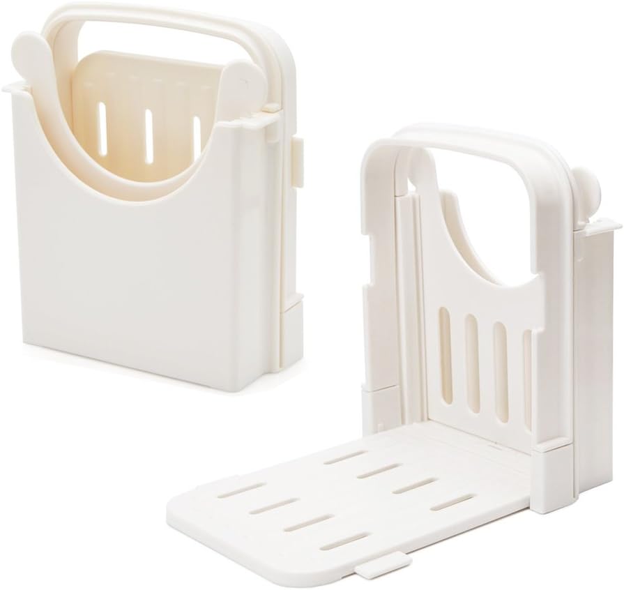 Foldable & Adjustable Bread Slicer Guide for Homemade Toast Cutter Sandwich Maker Loaf Cutter Machine With V1259-DP01-A-2625