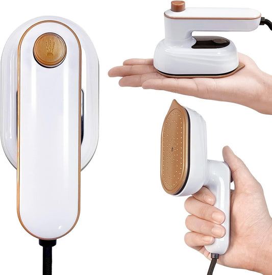 Mini Clothes Iron, Portable Mini Hand-held Travel Ironing Machine, Hand-held Dry and Wet Ironing Machine, V1259-DP01-A-2627