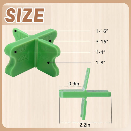 8 Pcs ABS Deck Spacer Tool,4 Thicknesses Deck Board Spacers(1/16", 1/8", 3/16", 1/4"),Deck Spacers Assorted V1259-DP01-A-2628