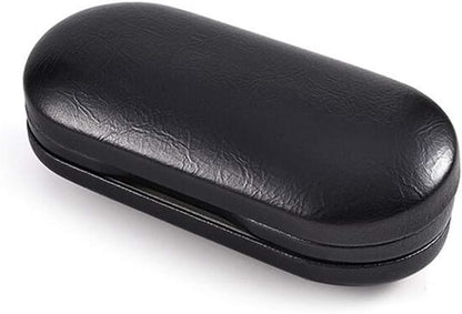 [2 in 1] Dual Glasses Case Hard Shell Eyeglass Case Protective for 2 Eyeglasses (Not Suitable for Sunglasses) V1259-DP01-A-2631